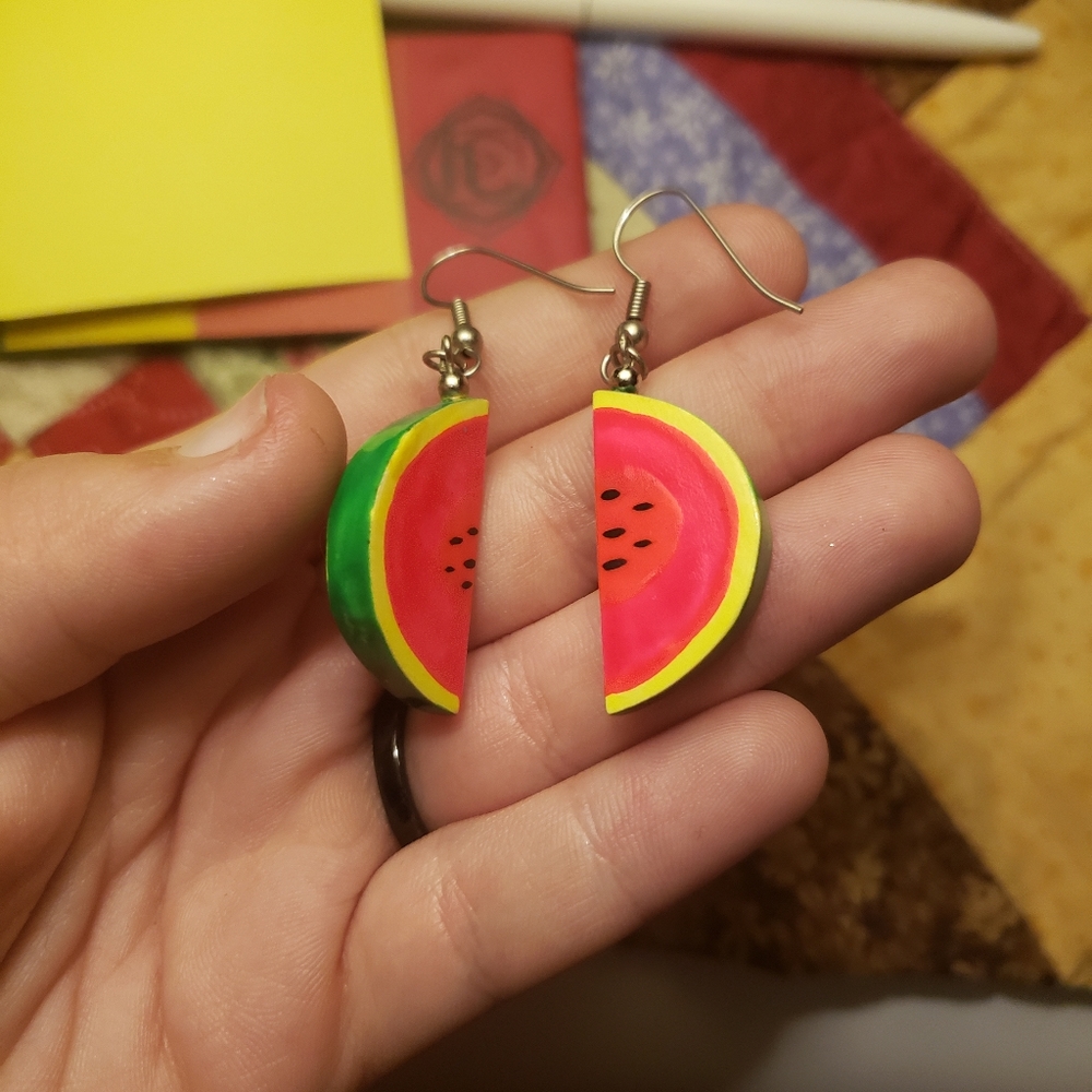 Watermelon Earrings 🍉